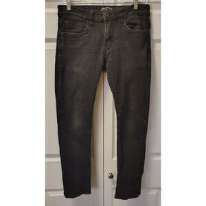 Kenneth Cole 29x30 Men’s Slim Fit Stretch Jeans Faded Black Modern Tapered Leg‎